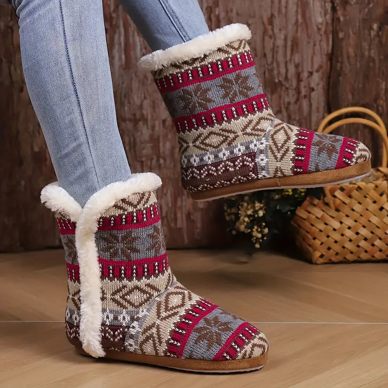 Gezellige wintersloffen met antislip zool - SnugFeet