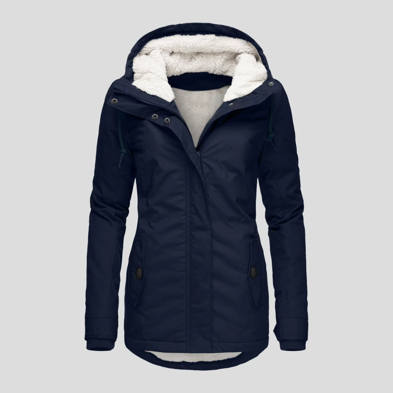 Elegante dames winterjas warm ademend comfortabel – Sofie
