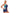 Sportief Badpak met Patchwork Design voor Wateravonturen –  Ariel