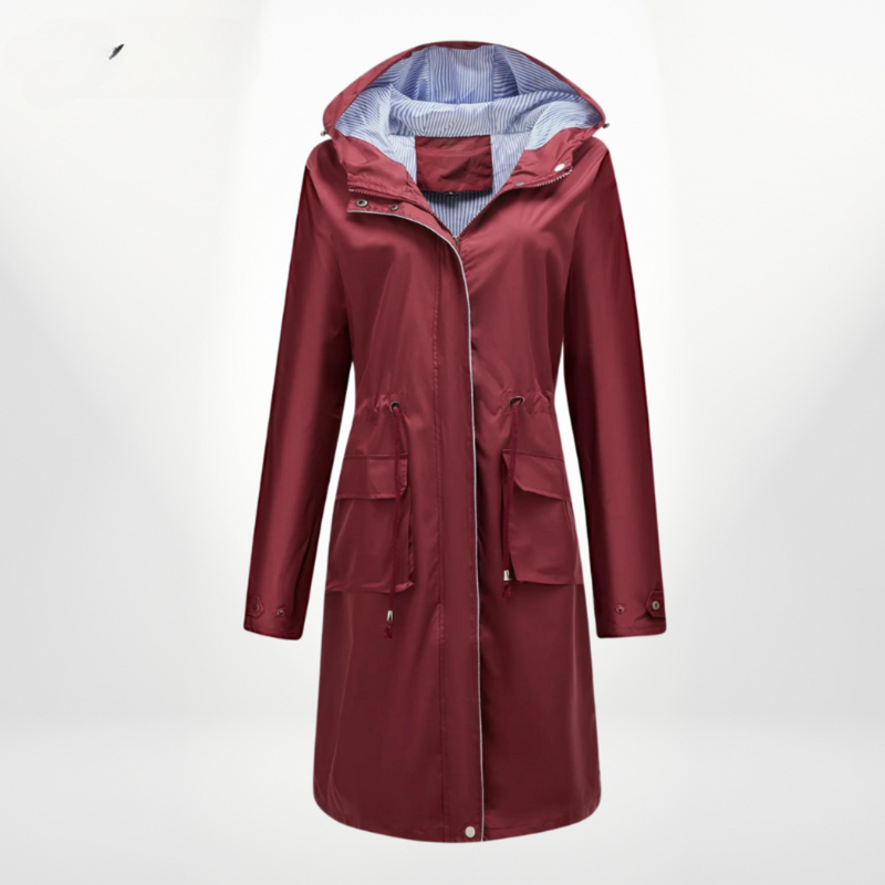 Waterdichte dames trenchcoat met stijl – Olivia