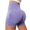 Dames sport short high waist butt lift en ademend – Revyna