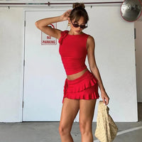 Zelfvertrouwen - Rouge Ruffle Set