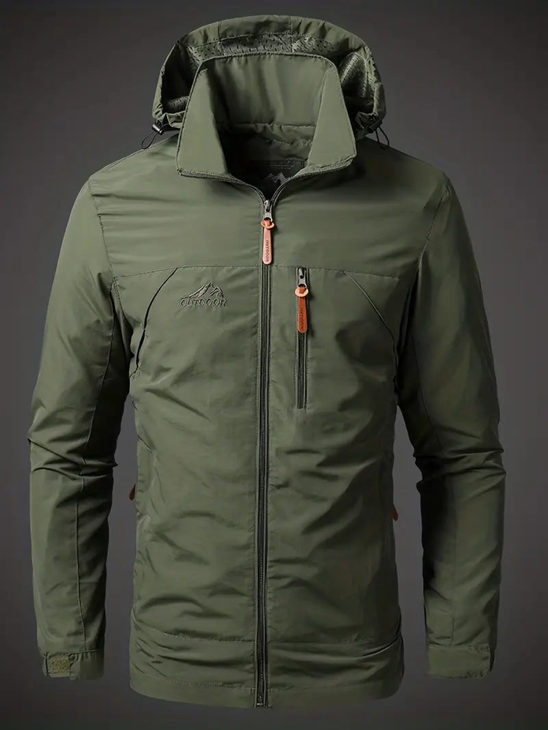 Wind- en Waterdichte Outdoorjas voor Heren – Aventro