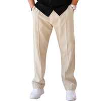 Luchtige Herenbroek Zomer Casual Losse Pasvorm – Norvello