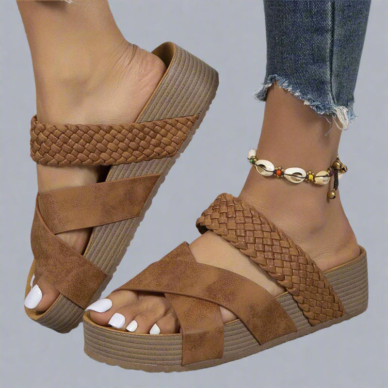 Orthopedische Plateausandalen Comfort en Stijl – Melora