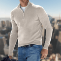 Comfortabele Half-Zip Trui voor Heren - Niek