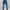 Heren gotische slim-fit jeans met gespen – Damien