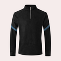 Heren slim-fit sportpolo met lange mouwen – Rafael