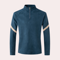 Heren slim-fit sportpolo met lange mouwen – Rafael