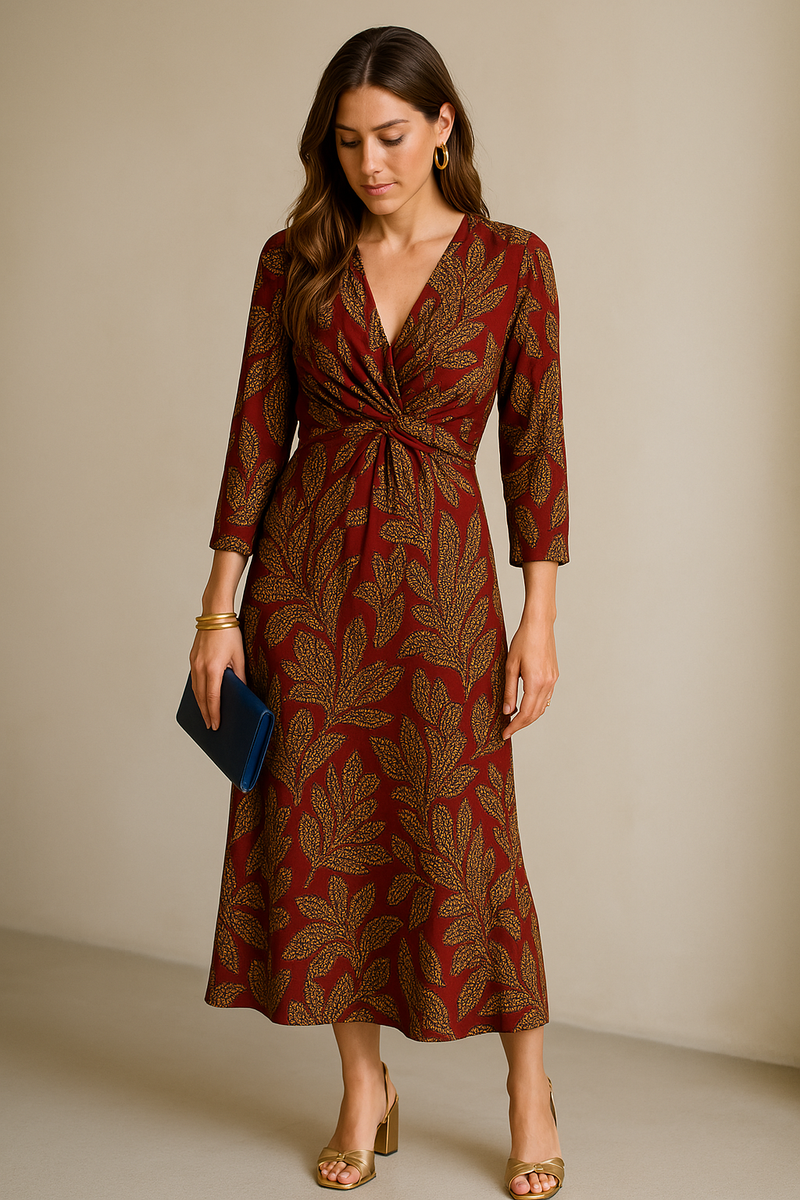 Elegante Korte Jurk met Klassieke Pasvorm – Lotte