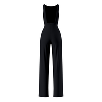 Zwarte Maxi Jumpsuit voor Dames - Damira