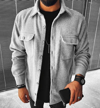 Trendy overhemd jas heren – Luca
