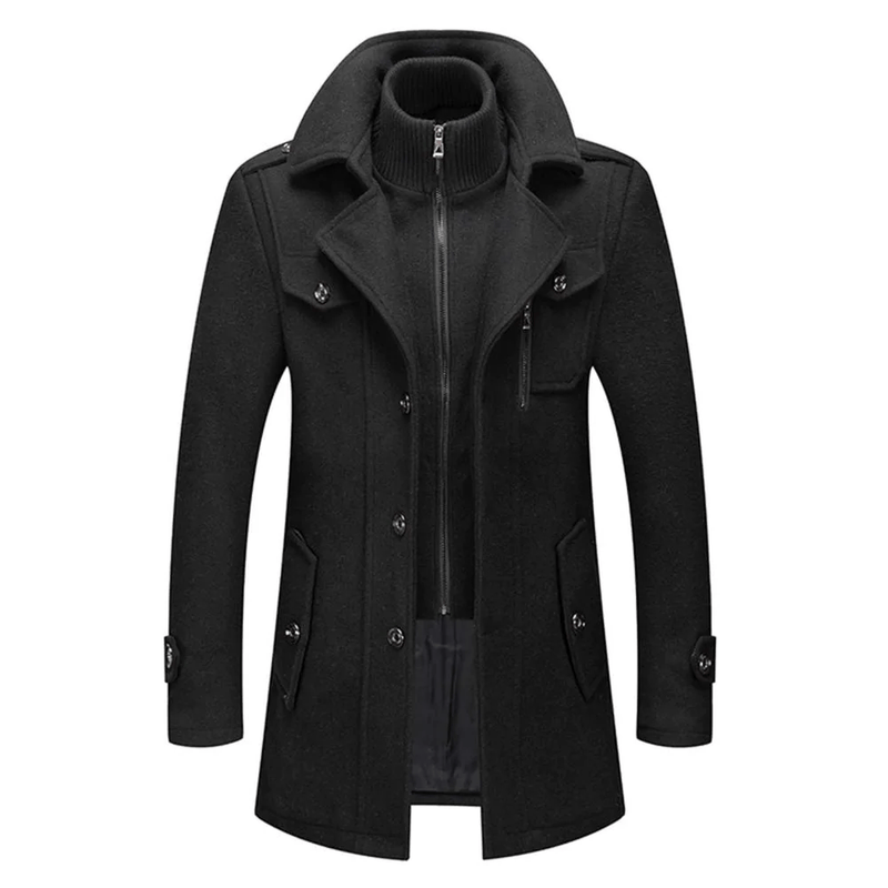 Warme winterjas met elegante uitstraling – Egbert