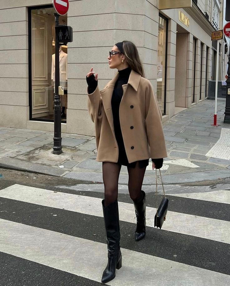 Warme Oversized Jas voor Herfstlaagjes – Maaike