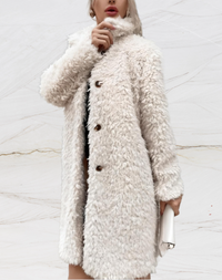 Belo teddy dames winterjas – Sophie