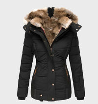 Slim Fit Dames Winterjas met Capuchon - Julia