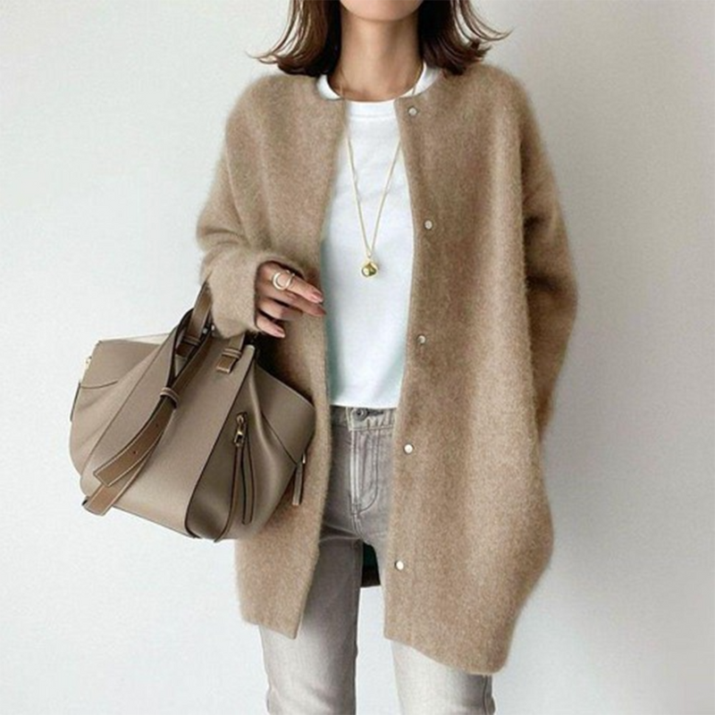 Tijdloze Cardigan met Comfort en Stijl – Jikke