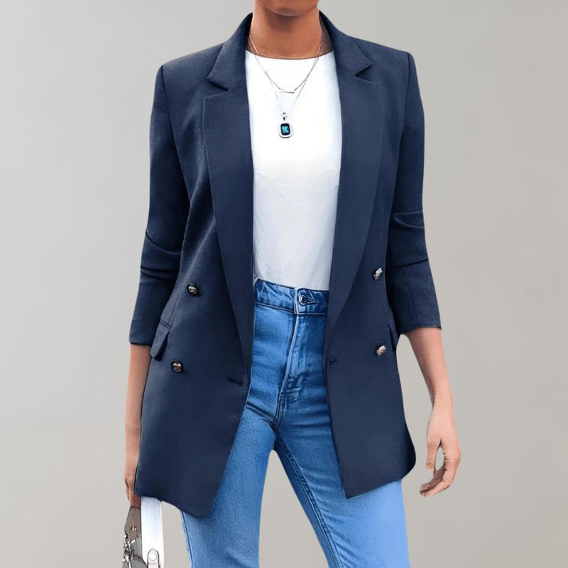Tijdloze Blazer met Chique Snit – Liina