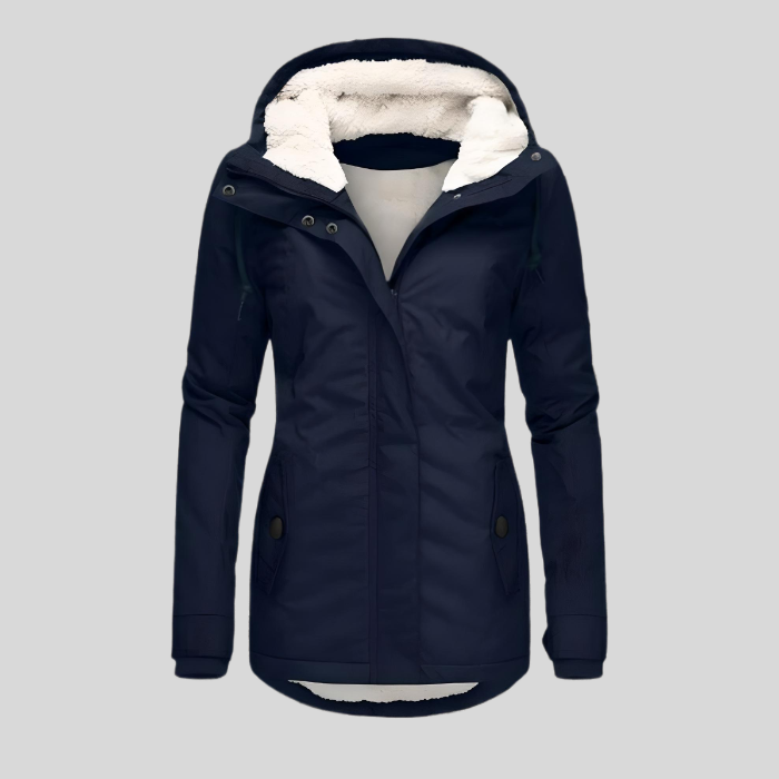 Warme en stijlvolle winterjas met voering – Teresa