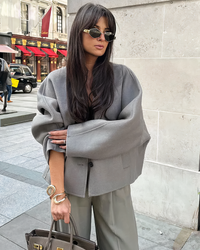 Trendy kort winterjack met sportieve details – Naya