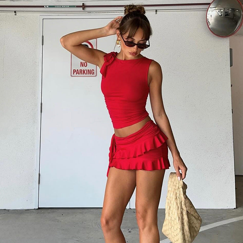 Zelfvertrouwen - Rouge Ruffle Set