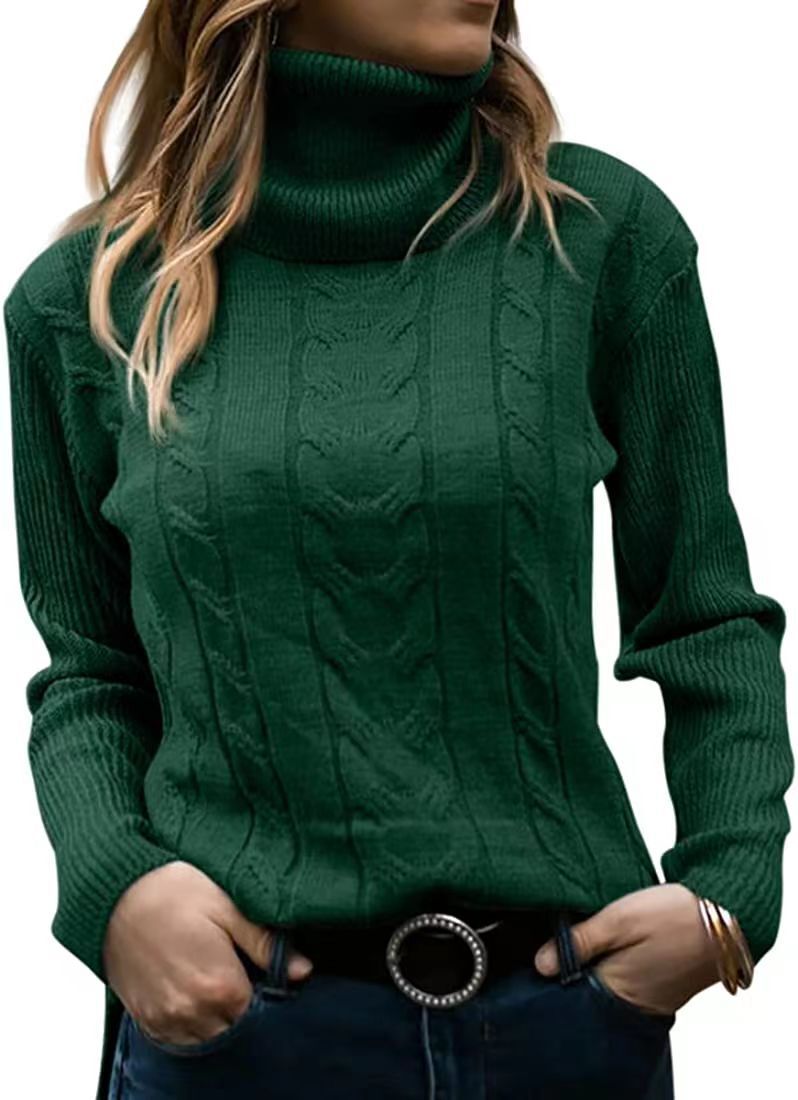 Warme Coltrui met Gedraaid Garen voor Winter - Marieke
