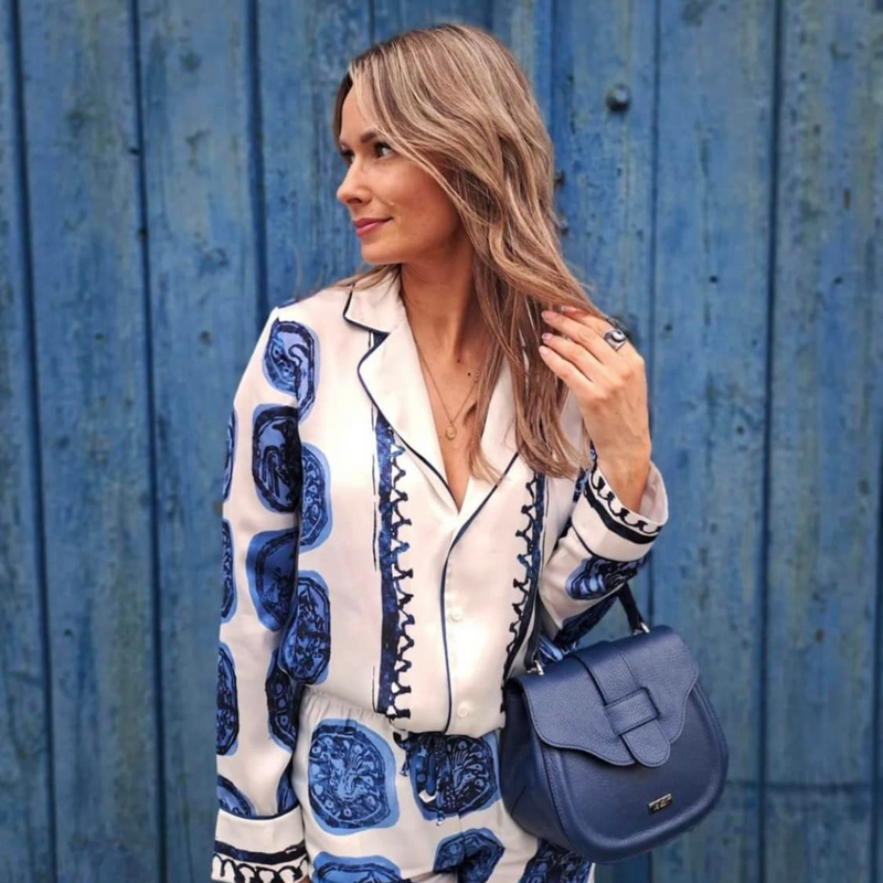 Set met Delfts Blauwe Print – Delft Elegance