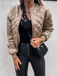 Trendy gevoerd dames bomberjack – Sophie