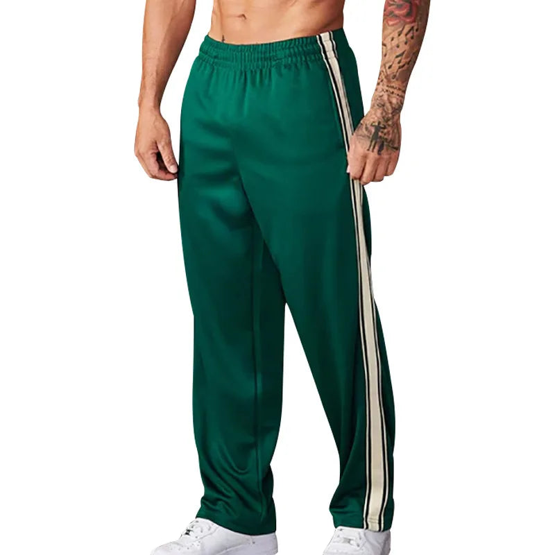 Gestreepte Trackbroeken voor Heren Casual & Comfortabel – Mason