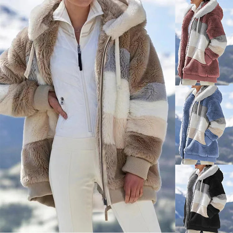 Warme stijlvolle winterjas voor dames - Kimberley