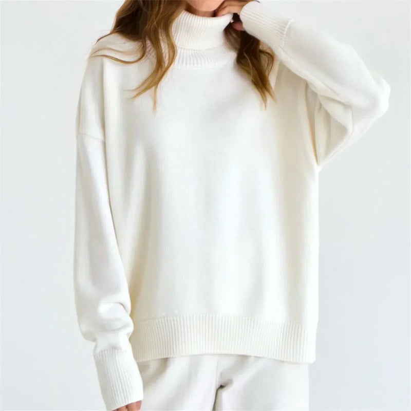 Elegante en warme coltrui – Sophie