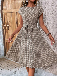 Elegante bloemenjurk met flatterende pasvorm – Olivia