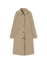 Dames trenchcoat licht oversized lentejas stijlvol – Elinora