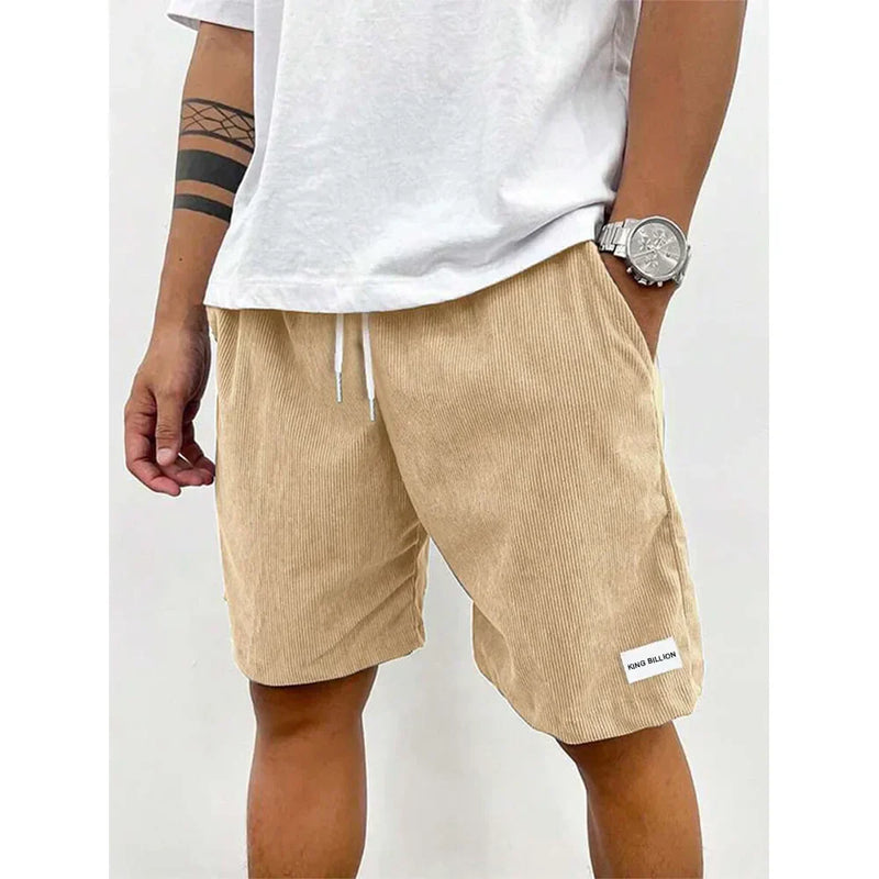 Ademende herenshorts met comfortabele pasvorm en stijlvol design – Tavino