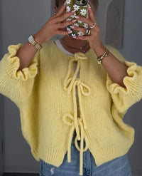 Gebreid Vest Met Strik Voor Elke Look – Lara
