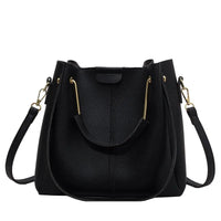 Elegante vegan tote bag met gouden accenten – Norvella