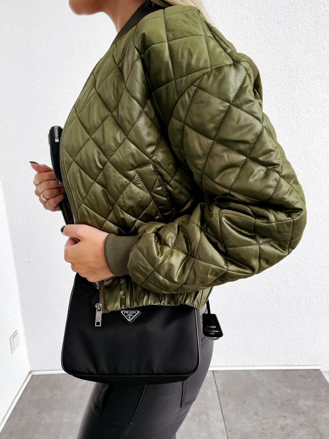 Trendy gevoerd dames bomberjack – Sophie