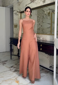 Chique open-back jumpsuit dames voor elke gelegenheid – Lara