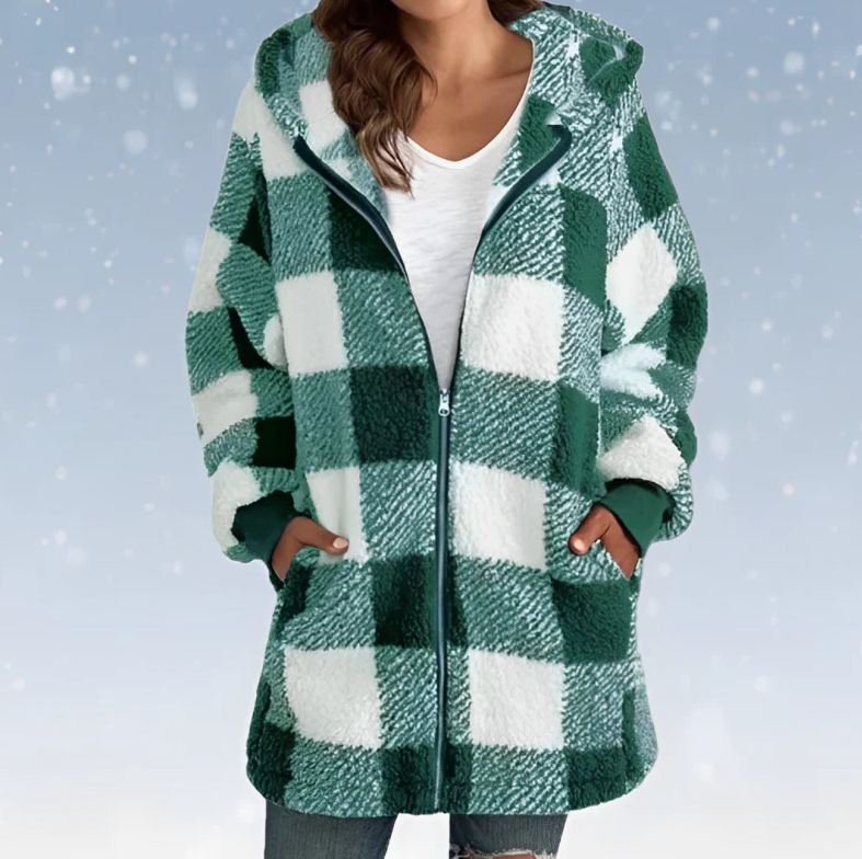 Gezellige dames hoodie met warme voering – Elise
