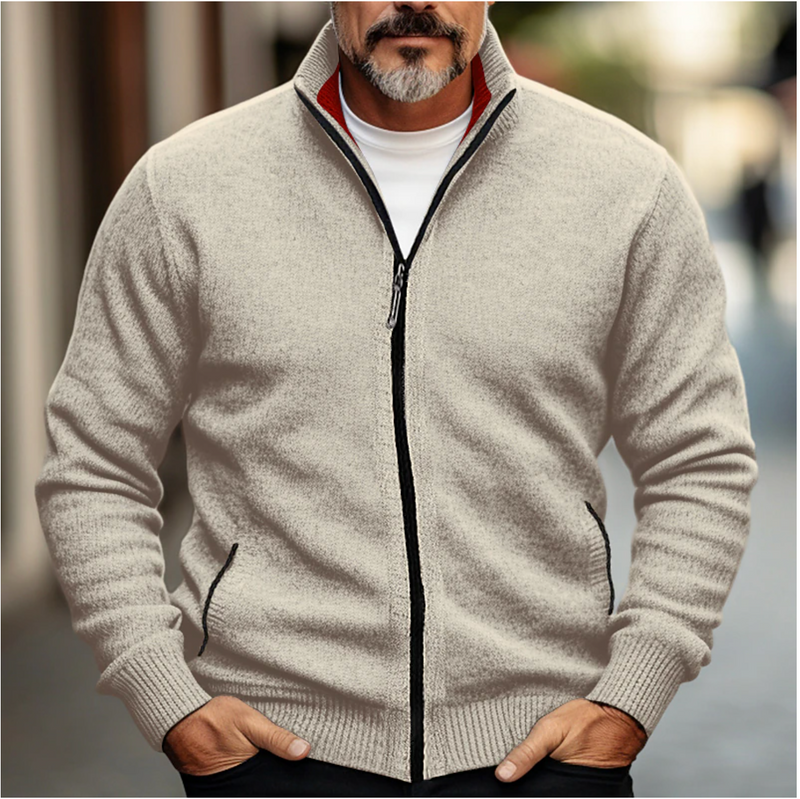 Warme heren cardigan voor herfst en winter – Benjamin