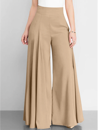 Elegante damesbroek met wijde pijpen – Emma