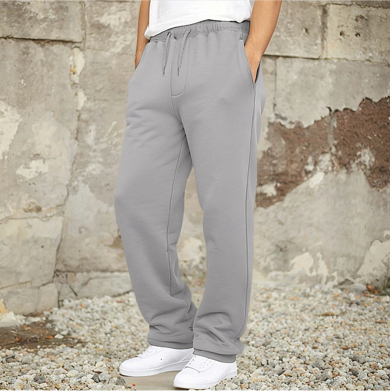 Zachte fleece joggingbroek voor heren met perfecte pasvorm – Milan