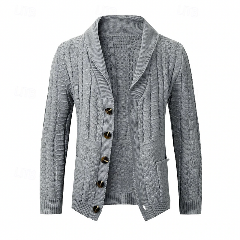 Stijlvolle heren cardigan met knopen – Victor