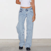 Wijde jeans met hoge taille – Classic Wide-Leg