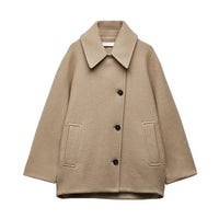Dames winterjas vintage stijl elegant en warm – Isabeau