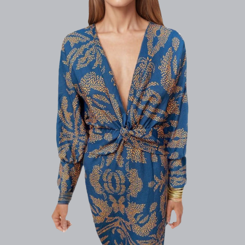 Elegante minimalistische jurk voor dames – Isabelle
