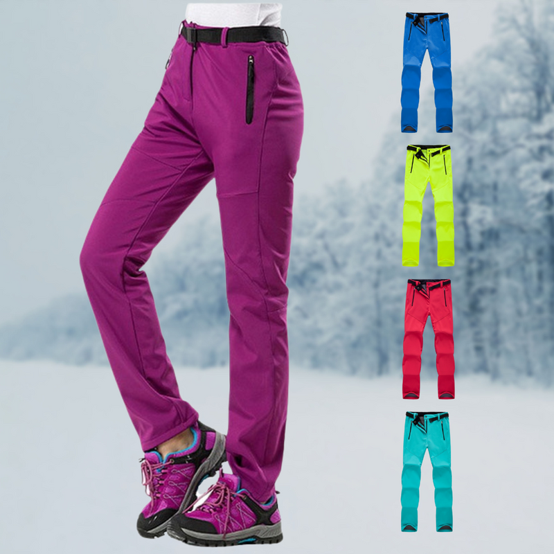 Waterafstotende outdoor broek met fleece – Lara
