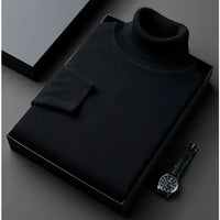 Heren turtleneck sweater met lange mouwen – Sebastian