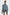 Asymmetrische Oversized Spijkerjas - Vivid Twist Denim Jacket