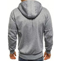 Casual sportieve heren hoodie met relaxte pasvorm – Noah
